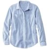 L.L.Bean Women's Vacationland Seersucker Shirt, Long-Sleeve -Outdoor Exploration 506694 35372 41