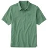 L.L.Bean Men's Lakewashed® Organic Cotton Polo, Short-Sleeve -Outdoor Exploration 506746 51490 41