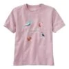 L.L.Bean Kids' Graphic Tee, Glow-in-the-Dark -Outdoor Exploration 506935 52422 41