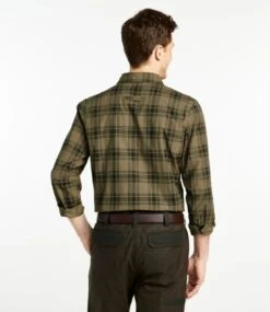 L.L.Bean Men's Double L Field Shirt, Plaid -Outdoor Exploration 507106 0 45