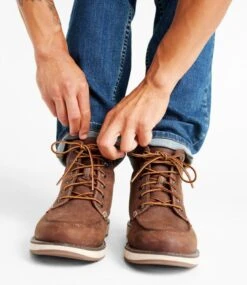 L.L.Bean Men's Stonington Boots, Moc-Toe -Outdoor Exploration 507137 0 72