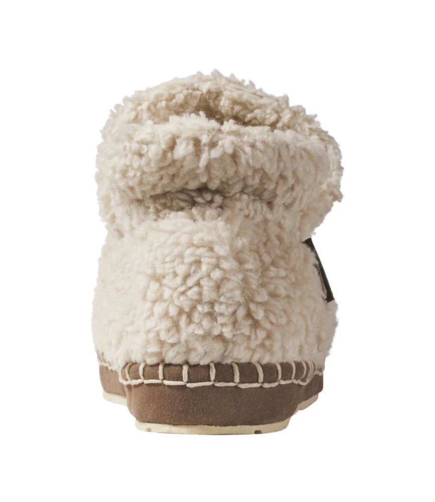 L.L.Bean Women's Cozy Slipper Booties, Pile Fleece 5 L.L.Bean Women's Cozy Slipper Booties, Pile Fleece - Image 3