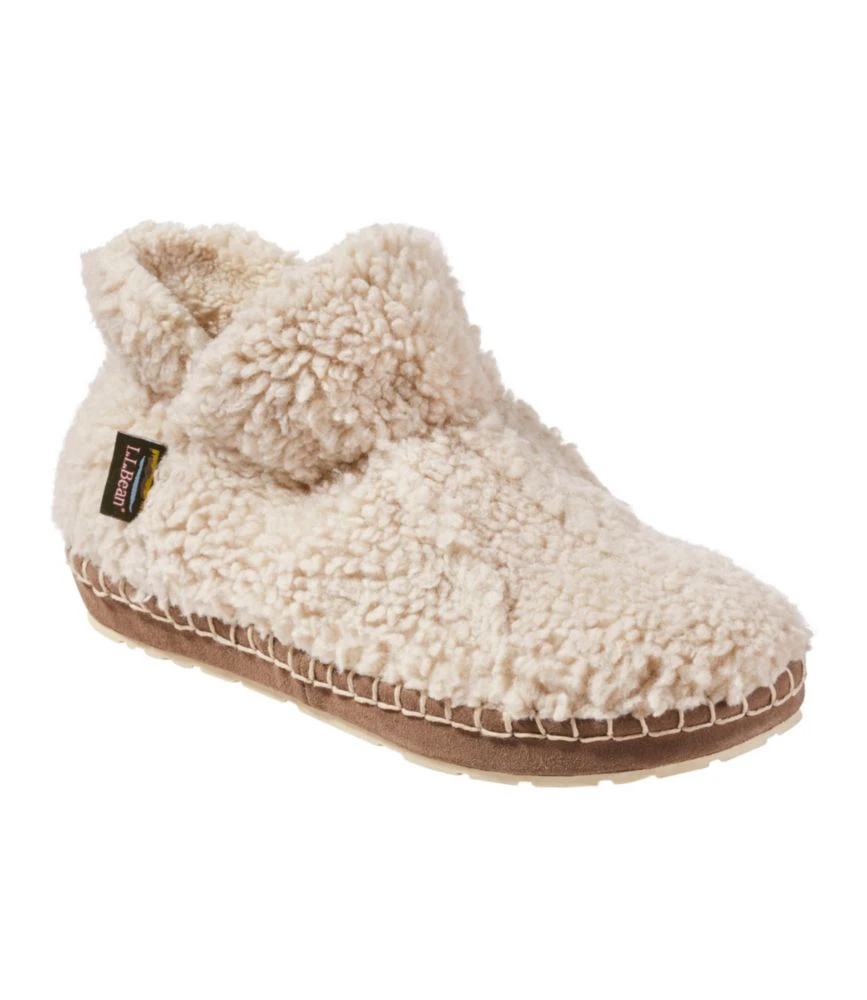 L.L.Bean Women's Cozy Slipper Booties, Pile Fleece 8 L.L.Bean Women's Cozy Slipper Booties, Pile Fleece - Image 6
