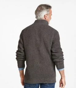 L.L.Bean Men's Organic Cotton Sweater, Quarter Zip 10 L.L.Bean Men's Organic Cotton Sweater, Quarter Zip -Outdoor Exploration 508120 0 45