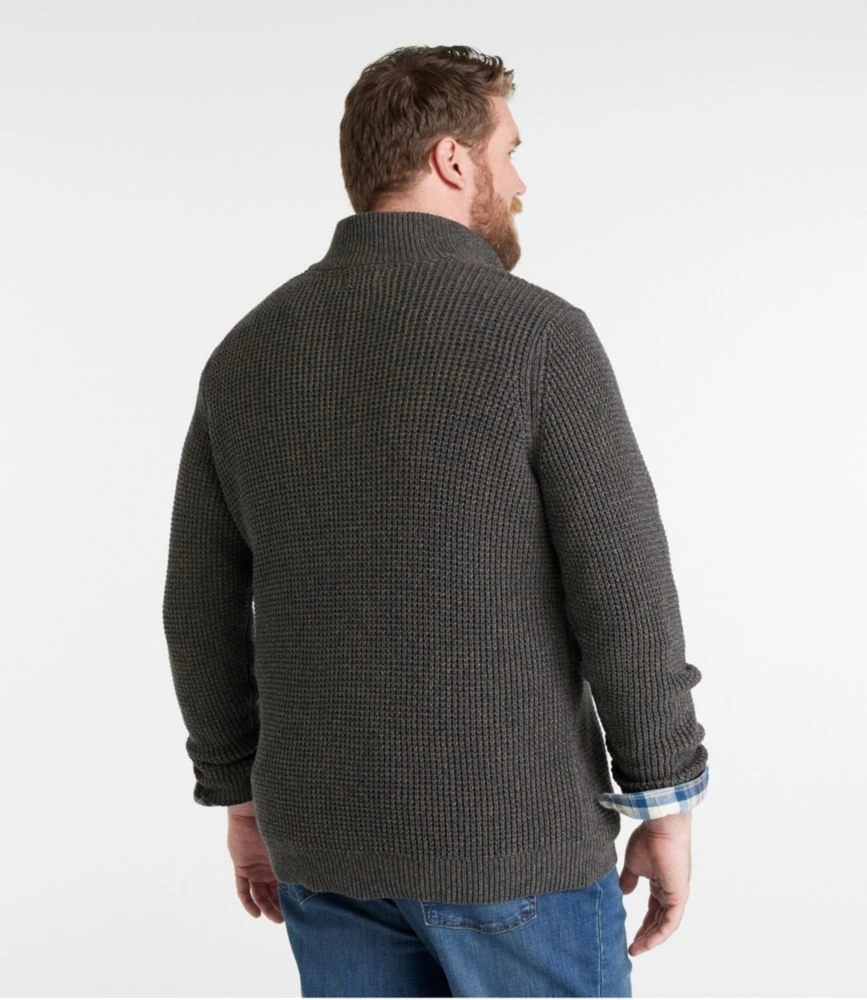 L.L.Bean Men's Organic Cotton Sweater, Quarter Zip 7 L.L.Bean Men's Organic Cotton Sweater, Quarter Zip - Image 5