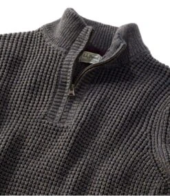 L.L.Bean Men's Organic Cotton Sweater, Quarter Zip 13 L.L.Bean Men's Organic Cotton Sweater, Quarter Zip -Outdoor Exploration 508120 0 48