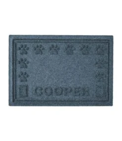 L.L.Bean Recycled Waterhog Dog Placemat, Personalized