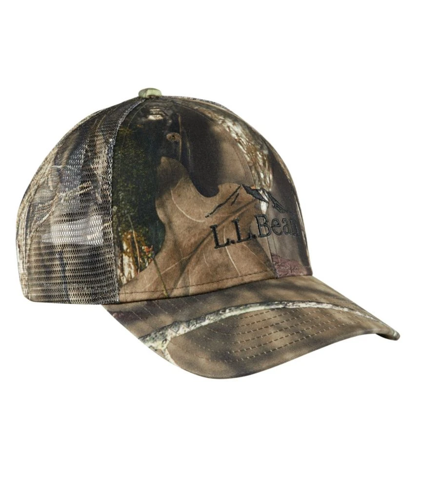 Adults' L.L.Bean Camouflage Trucker Hat 3 Adults' L.L.Bean Camouflage Trucker Hat