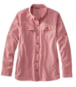 L.L.Bean Women's No Fly Zone Shirt, Long-Sleeve