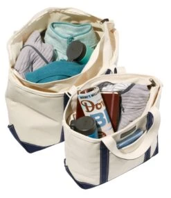 L.L.Bean Boat And Tote®, Zip-Top With Pocket -Outdoor Exploration 509615 0 46
