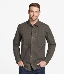 L.L.Bean Men's Stretch Briar Shirt 6 L.L.Bean Men's Stretch Briar Shirt -Outdoor Exploration 510355 0 44
