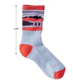 L.L.Bean Women's Katahdin Hiker Socks -Outdoor Exploration 510906 0 44 1