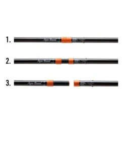 L.L.Bean Aqua Bound Tango Fiberglass 2-Piece Kayak Paddle -Outdoor Exploration 511170 0 46