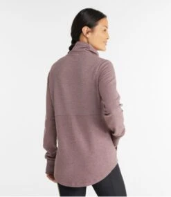Women's L.L.Bean Cozy Mixed-Knit Pullover -Outdoor Exploration 511587 0 45