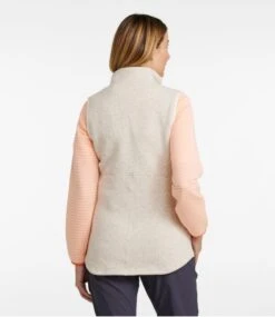 Women's L.L.Bean Sweater Fleece Long Vest -Outdoor Exploration 511766 0 45