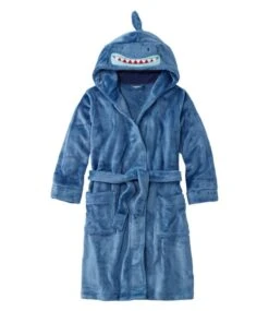 L.L.Bean Kids' Cozy Animal Robe, Hooded