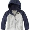 Infants' And Toddlers' L.L.Bean Sweater Fleece, Hooded Colorblock -Outdoor Exploration 512209 49405 41