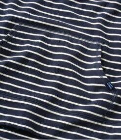 L.L.Bean Women's Ultrasoft Sweats, Quarter-Zip Pullover Stripe -Outdoor Exploration 512235 0 46