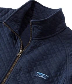 Men's L.L.Bean Quilted Sweatshirt, Full-Zip -Outdoor Exploration 513035 0 48