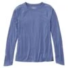 L.L.Bean Women's Everyday SunSmart® Tee, Crewneck Long-Sleeve -Outdoor Exploration 513113 514 41