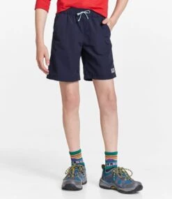 L.L.Bean Kids' Stowaway Shorts -Outdoor Exploration 513288 0 45