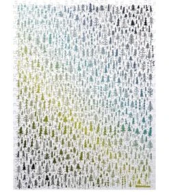 L.L.Bean Pine Trees Puzzle 500 Pieces -Outdoor Exploration 513697 0 44