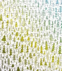 L.L.Bean Pine Trees Puzzle 500 Pieces -Outdoor Exploration 513697 0 45