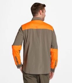 L.L.Bean Men's Technical Stretch Upland Shirt With No Fly Zone -Outdoor Exploration 513814 0 45