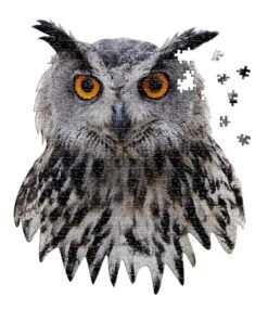 L.L.Bean Poster Size Owl Puzzle, 550 Pieces -Outdoor Exploration 513817 0 44