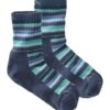 L.L.Bean Women's Darn Tough Decade Stripe Hiking Socks -Outdoor Exploration 513995 1020 41