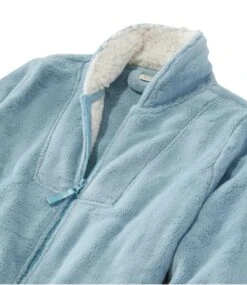 L.L.Bean Women's Wicked Plush Robe, Full-Zip -Outdoor Exploration 513997 0 47