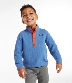 L.L.Bean Infants' And Toddler's Quilted Quarter-Snap Pullover -Outdoor Exploration 514045 0 44