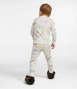 L.L.Bean Toddlers' Organic Cotton Fitted Pajamas -Outdoor Exploration 514051 0 45