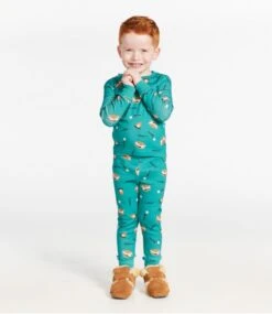 L.L.Bean Toddlers' Organic Cotton Fitted Pajamas -Outdoor Exploration 514051 0 71