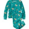 L.L.Bean Toddlers' Organic Cotton Fitted Pajamas -Outdoor Exploration 514051 51692 41