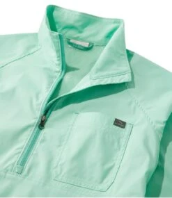 L.L.Bean Women's Everyday SunSmart® Woven Shirt, Quarter-Zip Pullover -Outdoor Exploration 514092 0 46