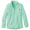 L.L.Bean Women's Everyday SunSmart® Woven Shirt, Quarter-Zip Pullover -Outdoor Exploration 514092 37944 41