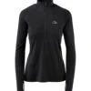 L.L.Bean Women's Cresta Midweight 250 T-Zip Top -Outdoor Exploration 514332 50116 41