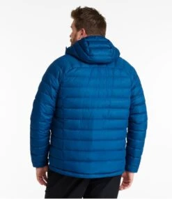 L.L.Bean Men's Bean's Down Hooded Jacket -Outdoor Exploration 514677 0 48