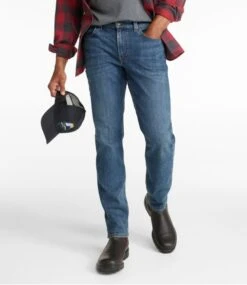 L.L.Bean Men's BeanFlex® Jeans, Slim Fit, Straight Leg