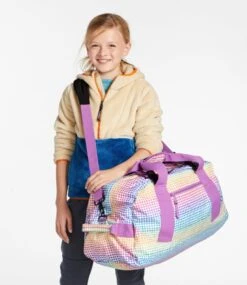 L.L.Bean Kids' Adventure Duffle, Medium -Outdoor Exploration 515117 0 46