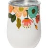 L.L.Bean Corkcicle X Rifle Paper Co. Stemless Cup, Lively Floral,12 Oz. -Outdoor Exploration 515239 459 41