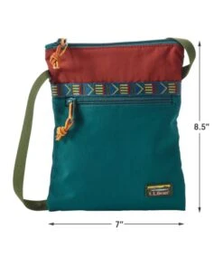 L.L.Bean Mountain Classic Crossbody Bag, Multi -Outdoor Exploration 515565 0 46