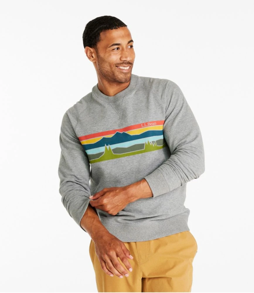L.L.Bean Men's Bean's Comfort Camp Crewneck, Graphic 6 L.L.Bean Men's Bean's Comfort Camp Crewneck, Graphic - Image 4