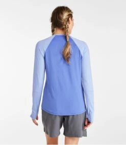 L.L.Bean Women's Comfort Cycling Jersey, Long-Sleeve -Outdoor Exploration 515837 0 45