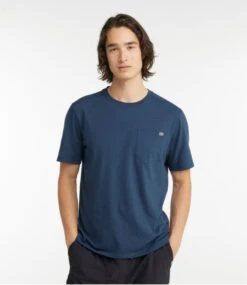 L.L.Bean Men's Explorer Slub Tee, Short-Sleeve -Outdoor Exploration 516019 0 44