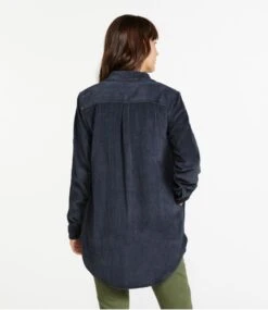 L.L.Bean Women's Comfort Corduroy Relaxed Tunic -Outdoor Exploration 516062 0 45
