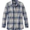 Women's L.L.Bean Favorite Knit Shirt, Plaid -Outdoor Exploration 516090 52043 41