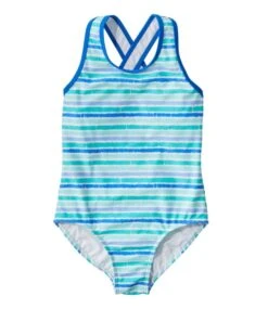 L.L.Bean Girls' Watersports Swimwear, One-Piece