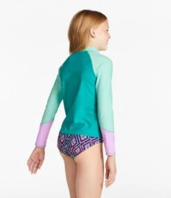 L.L.Bean Kids' Sun-and-Surf Swim Shirt -Outdoor Exploration 516267 0 47